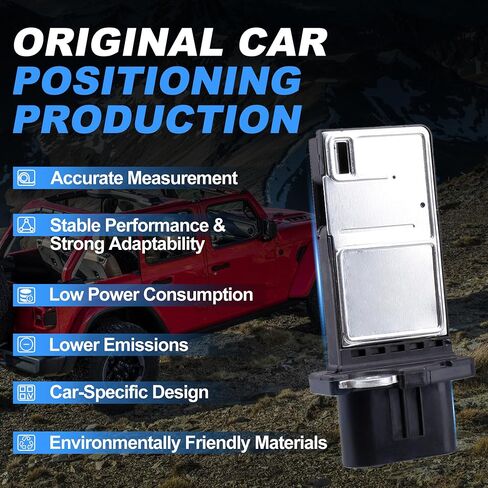 Mass Air Flow Sensor 12576410 MAF Sensor for 2010-2011 Equinox, 2006-11 HHR, 2010-17 Impala, 2008-14 Malibu, Cobalt Canyon ATS CT/XT H3T G4 G5 G6 9-7X ION VUE in Saudi Arabia