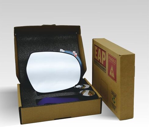 EAP Passenger Side Mirror Glass Compatible with Toyota 4Runner 2003-2009, Lexus GX470 2003-2009, Heated 8793135600 879316A430 in Kuwait