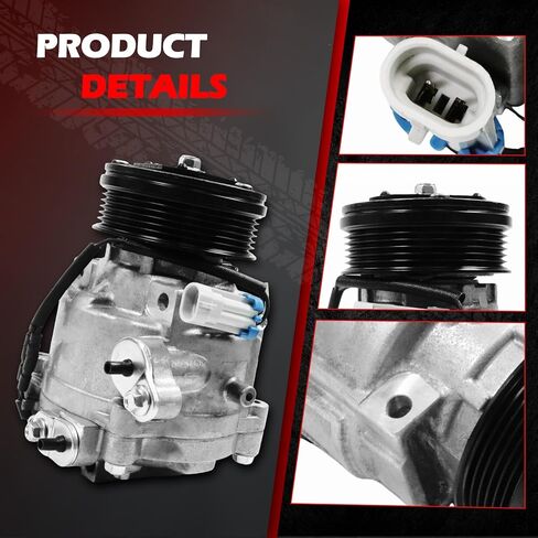 ملاءمة ضاغط التيار المتردد لعام 2013-2021 Encore 1.4L ، 2020-2021 Encore GX 1.3L ، 2020-2021 Encore GX 1.2L ، 2013-2021 Trax & 2013-2020 Sonic 1.4L ، A/C مع استبدال القابض لـ 6513004 in Saudi Arabia