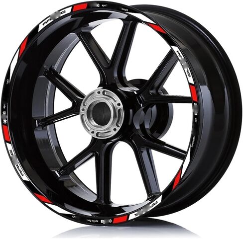 ملصقات عجلات الدراجات النارية لـ A & Prilia for Tuono V4 لـ Shiver 900 لـ RSV4 1100 للمصنع RS 660 دراجة نارية شارات الشريط الزخرفية (3) in Saudi Arabia