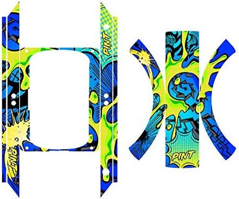 Graphics for OneWheel Pint, Zany Pink Design, Rail and Fender Decals and Grip Tape, Earth SURF Designs by Senge Graphics Inc. in Saudi Arabia