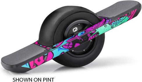 Graphics for OneWheel Pint, Zany Pink Design, Rail and Fender Decals and Grip Tape, Earth SURF Designs by Senge Graphics Inc. in Saudi Arabia