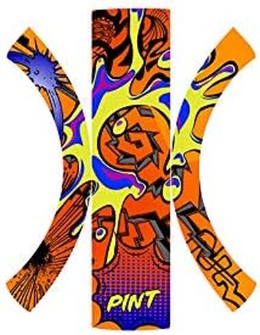 Graphics for OneWheel Pint, Zany Pink Design, Rail and Fender Decals and Grip Tape, Earth SURF Designs by Senge Graphics Inc. in Saudi Arabia