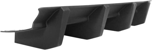 Ikon Motorsports ، Diffuser الخلفي متوافق مع 2015-2023 Dodge Challenger GT SXT SXT فقط ، 4 زعانف سمك القرش تضيف على WIND LIP SPOILER WING ، 2016 2017 2018 2018 2019 2020 in Saudi Arabia