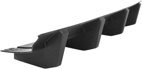 Ikon Motorsports ، Diffuser الخلفي متوافق مع 2015-2023 Dodge Challenger GT SXT SXT فقط ، 4 زعانف سمك القرش تضيف على WIND LIP SPOILER WING ، 2016 2017 2018 2018 2019 2020 in Saudi Arabia
