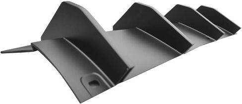Ikon Motorsports ، Diffuser الخلفي متوافق مع 2015-2023 Dodge Challenger GT SXT SXT فقط ، 4 زعانف سمك القرش تضيف على WIND LIP SPOILER WING ، 2016 2017 2018 2018 2019 2020 in Saudi Arabia
