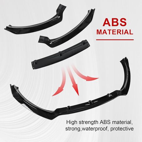 Carbon Fiber Front Bumper Lip Splitter Compatible with Ford Fusion 2013-2016, Trim Protection Splitter Spoiler in Saudi Arabia