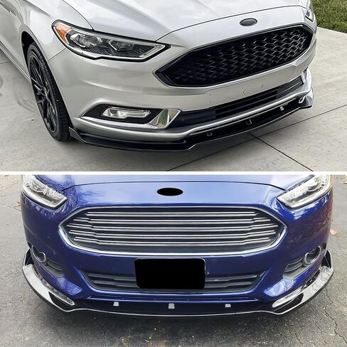 Carbon Fiber Front Bumper Lip Splitter Compatible with Ford Fusion 2013-2016, Trim Protection Splitter Spoiler in Saudi Arabia