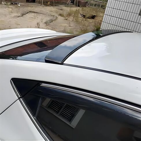 المفسد سقف النافذة الخلفية الجناح الموفق المتوافق مع Hyundai Elantra 2011-2016 سيدان GL/GLS/Limited/LTD/SE/Sport Gloss السود in Saudi Arabia