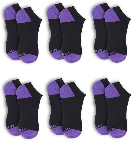 On The Go Women's Cushion Fashion Low-Cut Socks (6 Pair) in Saudi Arabia