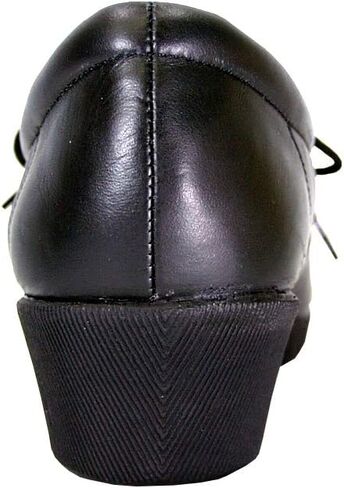 24 Hour Comfort Debbie Women's Wide Width Cushioned Comfort Leather Lace Up Shoes in Kuwait