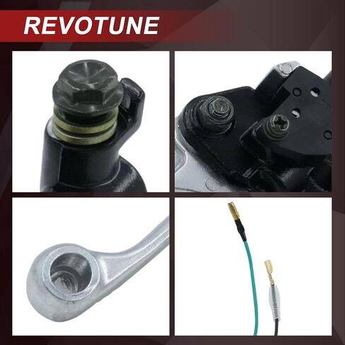Front Right Brake Master Cylinder Compatible with Kawasaki Prairie 300 360 400 700, Bayou 300 Brute Force 650 Lakota 300 Mojave 250 KVF300 KVF360 KVF400 KVF700 43015-1646 in Saudi Arabia