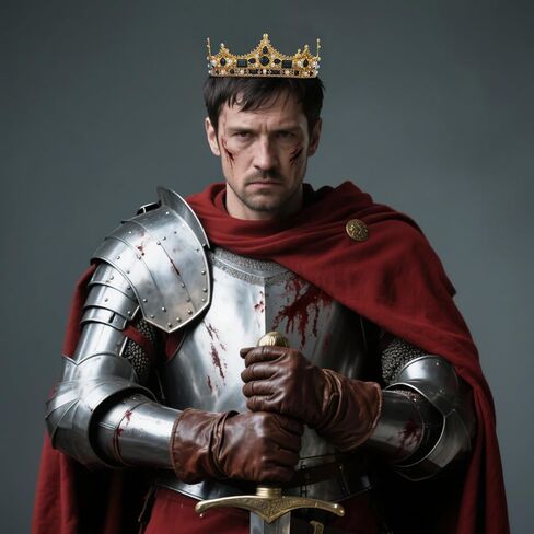 تاج FORSEVEN King للرجال من اللؤلؤ الكريستالي لحفلات الزفاف وأعياد الميلاد والتيجان الدائرية in Kuwait