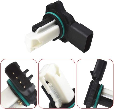 Mass Air Flow Sensor, Automotive Replacement Mass Air Flow Sensors Compatible with Dodge Ram 2500 6.7L Diesel Turbocharged 2007–2010, Replaces 5KW97506, 4984760, 68002441AB in Saudi Arabia