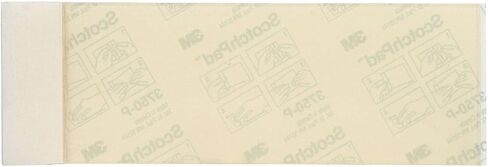 3M Tape Sheets 3750P, Clear, 2 in. x 6 in., 2 pads in Saudi Arabia