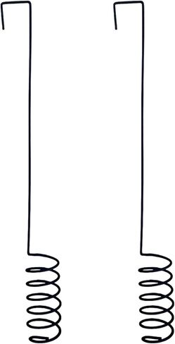 Black Spiral Taper Candle Hanger | Country Primitive Cupboard Door Décor in Kuwait