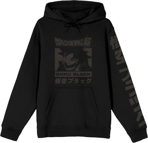 Bioworld Dragon Ball Super Goku Poster Men's Black Sweatshirt in Saudi Arabia