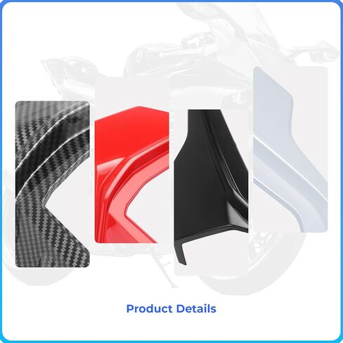 Motorcycle ABS Carbon Fiber Tail Rear Passenger Seat Cover Cowl Fairing Kit Fits for B-MW S1000RR M1000RR 2023 2024, Motorcycle Accessories (Black) in Saudi Arabia