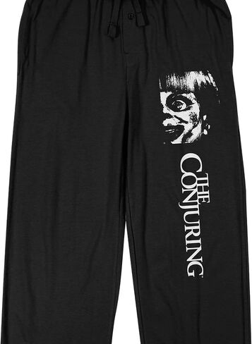 Bioworld The Conjuring Anabelle Movie Men's Black Sleep Pajama Pants in Saudi Arabia