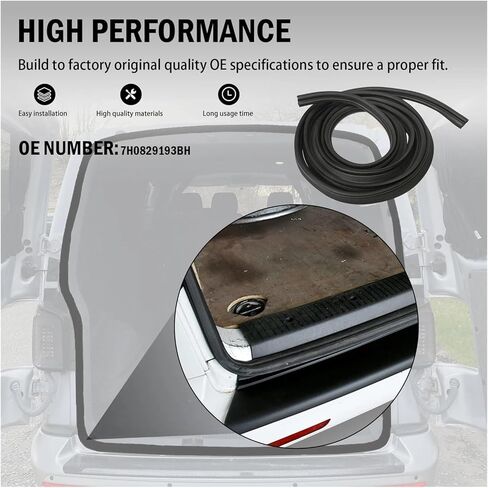 ختم الباب الخلفي 7H0829193BH TRANSPORTER RUBBER SEAL متوافق in Saudi Arabia