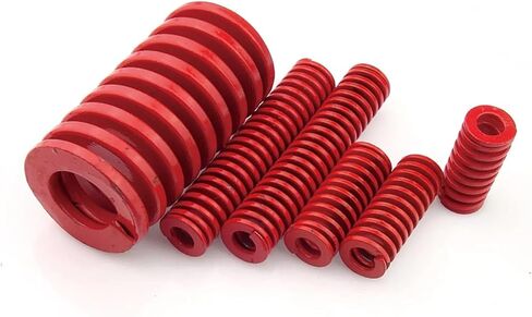 Mdingbao-Extension Springs High Accuracy Steel Medium Load Spiral Stamping Compression Die Spring, 8mm OD 25-150mm Long Compression Spring, 10 Pieces, Good Stretching Ability(30mm) in Saudi Arabia