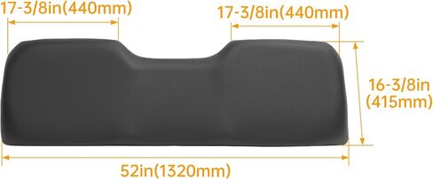 KUAFU ATV Seat Back Compatible with 2009-2018 Polaris Ranger Crew XP 500 570 700 800 900 Diesel, 2015 Sportsman 800 6X6 Replacement for 2684885-070 Full Seat Replacement Cover in Saudi Arabia