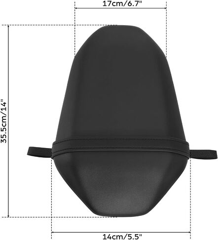 TCMT One Piece Rear Passenger Seat Pillion Fit For Yamaha FZ07 FZ 07 2014-2017 in Saudi Arabia
