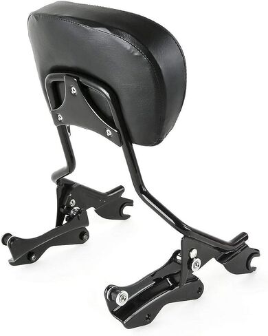 TCMT Detachable Passenger Backrest Sissy Bar With 2-Up Luggage Rack 4 Point Docking Hardware Kits Fits For Harley Touring Touring CVO Road Glide Street Glide Road King Electra Glide 2014-2025 in Saudi Arabia