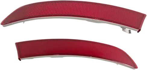 Red Lens Rear Bumper Reflector, Compatible with BMW X3 F25 LCI 2015-2017, 1pcs Left Driver Side 63257352209 in Saudi Arabia