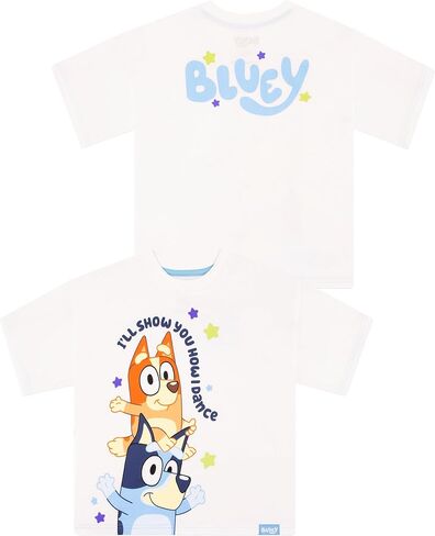 Tshirt Bluey ، Tshirt Bingo Kids ، قميص أولاد قصير الأكمام للصيف ، تي شيرت Cotton Boys in Saudi Arabia