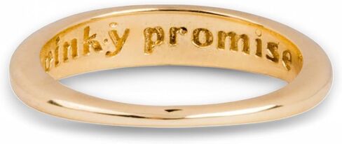 Pinky Promise ساحر رمزي وأنيق الأزواج هدية مهيقة خاصة لأحبائها واحد 14 كيلو أصفر الذهب هدية زفاف مخصصة in Saudi Arabia