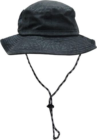 RIP Curl Search Canvas Wide Brim Hat - Black in Saudi Arabia