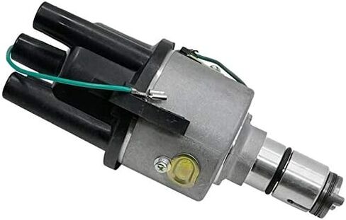 Ignition Distributor with Cap and Rotor - Compatible with 1955-1979 Volkswagen Beetle with Points, Condenser, Mechanical Advance, and External Coil, W0168-X948146 in Saudi Arabia