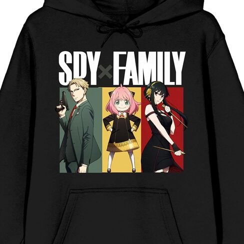 BioWorld Spy X Family Family Family Hoodie Black Graphic Hoodie in Saudi Arabia