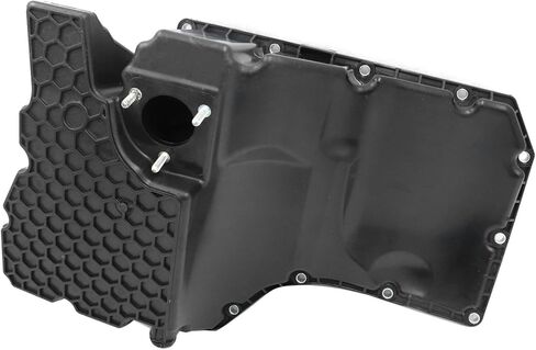 FZJDSD Lower Engine Oil Pan Compatible with Audi A4 allroad Quattro 2017-2019 A5 Quattro Sportback 2018 A6 Quattro 2019 Q5 2018 Q7 2017-2018 Replace 06L103598R 06L103598 in Saudi Arabia