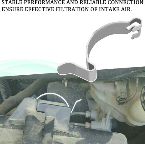 4PCS Air Filter Clips for Toyota, Stainless Steel Air Cleaner Cover Clip for Car, Filter Cleaner Housing Box Lid Spring Clip Clamp, Automotive Accessories Replacement Parts in Saudi Arabia