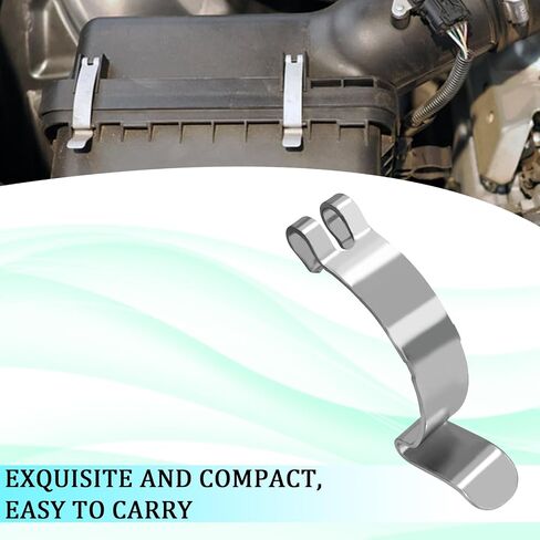 4PCS Air Filter Clips for Toyota, Stainless Steel Air Cleaner Cover Clip for Car, Filter Cleaner Housing Box Lid Spring Clip Clamp, Automotive Accessories Replacement Parts in Saudi Arabia