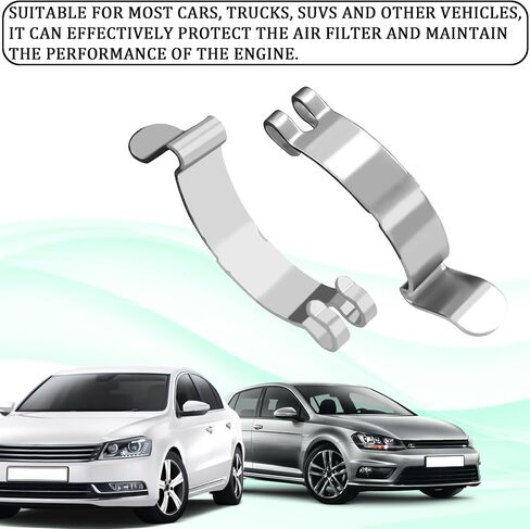 4PCS Air Filter Clips for Toyota, Stainless Steel Air Cleaner Cover Clip for Car, Filter Cleaner Housing Box Lid Spring Clip Clamp, Automotive Accessories Replacement Parts in Saudi Arabia