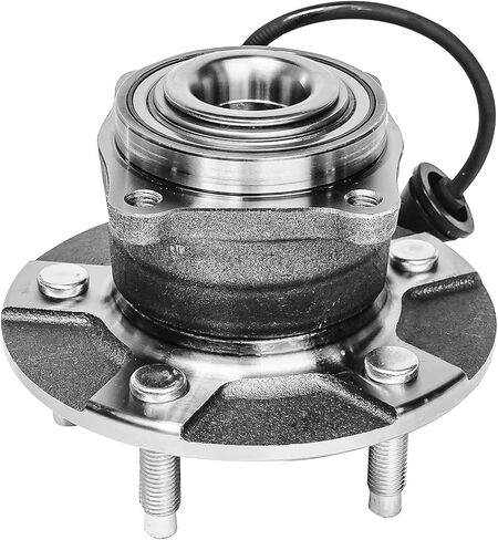 Detroit Axle - Rear Wheel Bearing Hub for Chevy Equinox Saturn Vue Torrent [w/ 4-Wheel ABS], 2005-2006 Equinox Pontiac Torrent 2002-2007 Vue, Replacement Wheel Bearing and Hub Assembly in Saudi Arabia