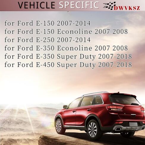 عجلات السيارات ، 1PC Wheel DWVKSZ ، لفورد E-450 Super Duty 6.8L 2007-2018 ، Ford E-150 Econoline 5.4L 2007 2008 ، For Ford E-350 Econoline 5.4L 2007 2007 ، for Ford E-150 4.6L 2007-2014 in Saudi Arabia