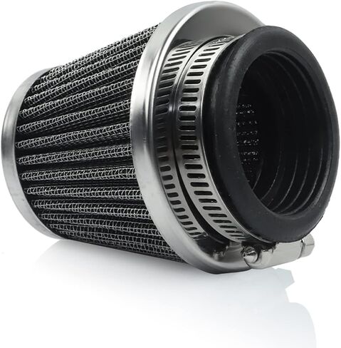 35mm Air Filter Cleaner 45 Degree Angled Curved Neck For 50cc 70cc 90cc 110cc 125cc PZ19 PZ20 Z50 Cb100 C70 Cl100 Xl100 Xl125 Xl70 2 4-Stroke Engine Pocket Mini Bike Motorcycle Atv Quad Scooter Gokart in Saudi Arabia