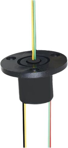 1 PCS عالي السرعة بكرة الصيد قطر حلقة الانزلاق قطر 12.5 مم 4 القناة 2A حلقة الانزلاق جامع 360 درجة (مع شفة) in Saudi Arabia