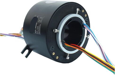 Slip Ring Hole Size 60mm OD 130mm 6-Way 10A Conductive Rotary Joint Slip Ring Connector in Saudi Arabia