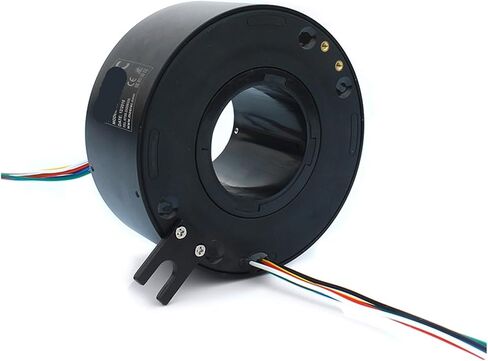 Slip Ring Hole Size 60mm OD 130mm 6-Way 10A Conductive Rotary Joint Slip Ring Connector in Saudi Arabia