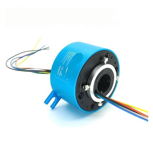 1 pcs من خلال حلقة الانزلاق الفتحة 2/6/12 القناة 2A/5A/10A حلقة قسيمة حالية حمراء جوفاء ثقب الموصل 8-50 مم (60 × 119 مم 6ch 10A) in Kuwait