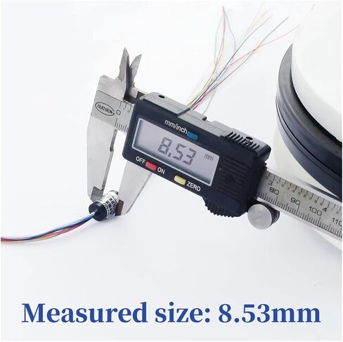 Drone Slip Ring Ultra-Small Slip Ring Conductive Ring Brush Rotary Connector Diameter 8.5mm 2-Way 1A in Saudi Arabia