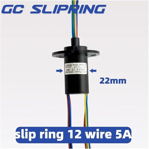 Slip Ring Collector Ring Slip Ring Brush Carbon Brush Rotary Joint 12 Wires 5A Current in Saudi Arabia
