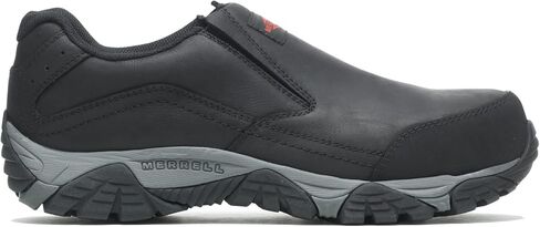 Merrell Moab Adventure Moc, Men's, Toffee, Comp Toe, EH, WP, Slip Resistant, Slip On, Work Oxford (8.5 W) in Kuwait