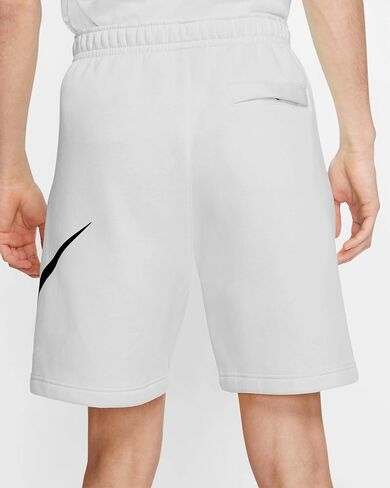 Nike Sportswear Club Men's Graphic Shorts (White/White, BV2721-100) Size Large Tall in Saudi Arabia