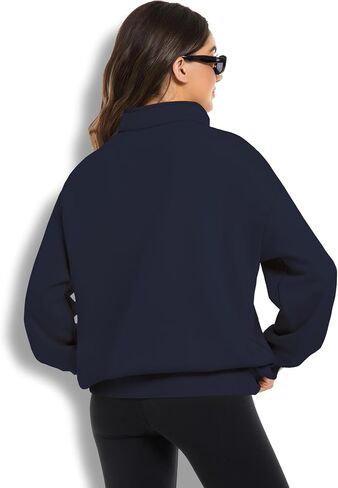 2 Pack Womens Zip Up Hoodies Oversized Sweatshirts Fall Long Sleeve Shirts Fashion Pullover in Saudi Arabia